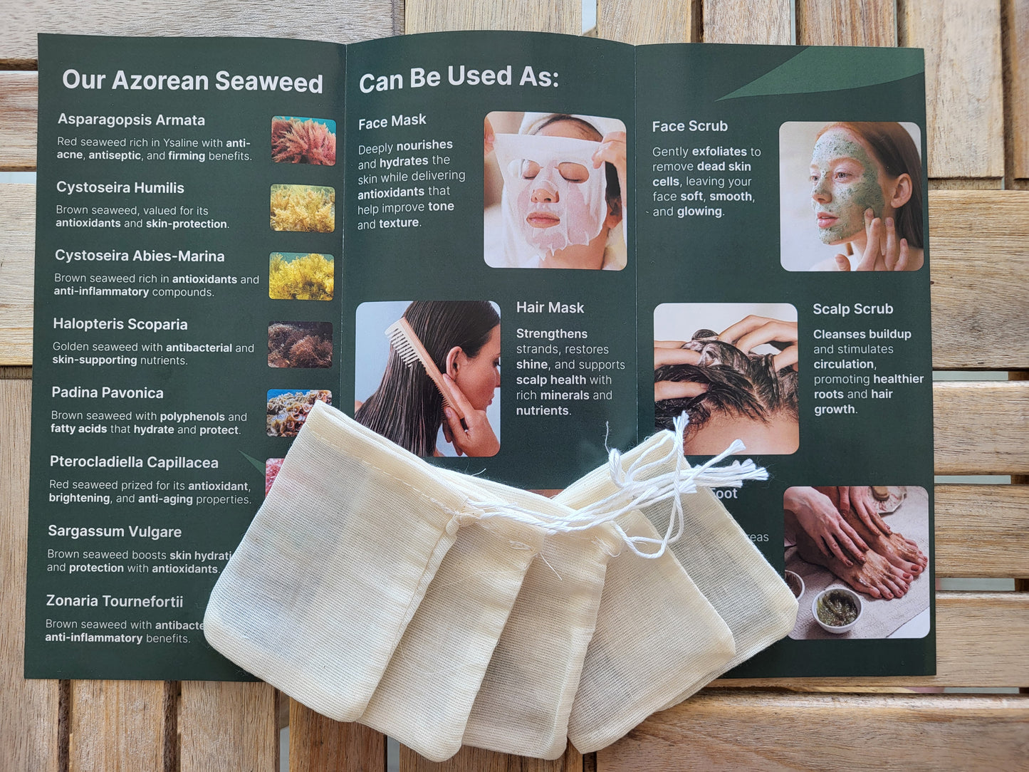 Reusable Cotton Pouches (Pack of 2)