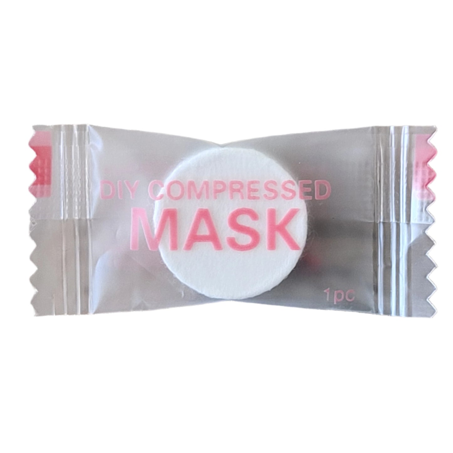 Compressed Cotton Face Mask (Single)