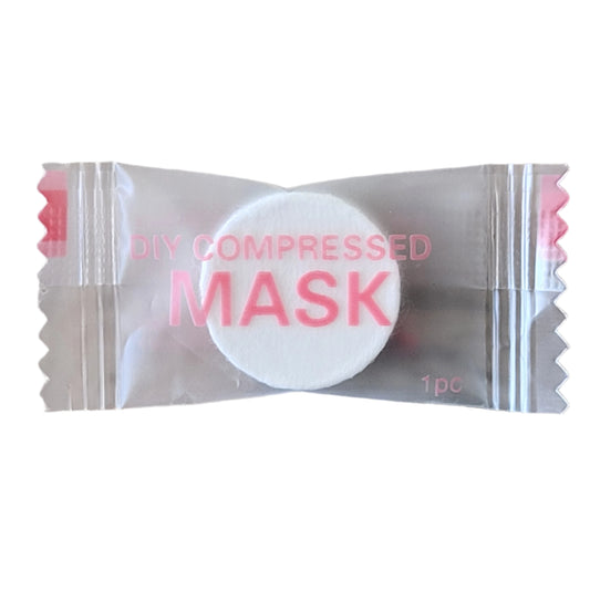 Compressed Cotton Face Mask (Single)
